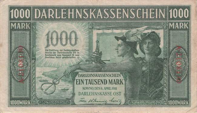 ro. 471b A 1000 Mark 1918